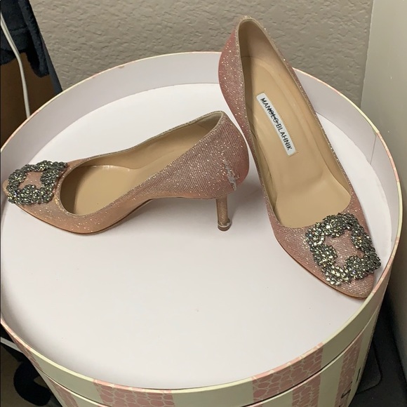 Manolo Blahnik Hangisi pumps - Picture 3 of 8